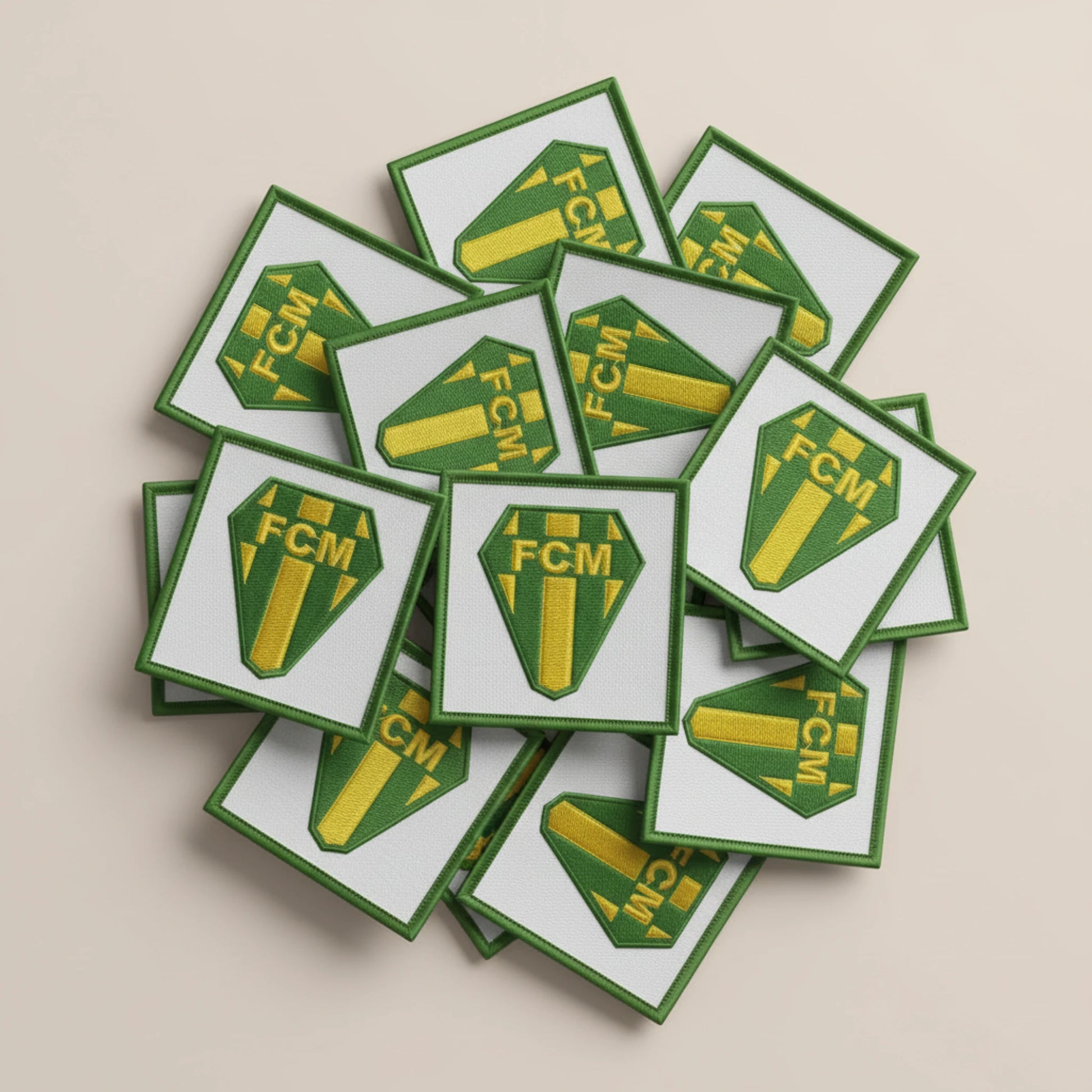 Collection patchs brodés Football