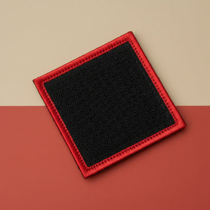 Patch CONCORDE ROUGEMONT sur casquette à velcro PPATCH