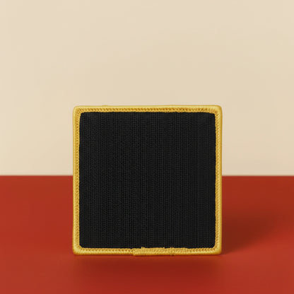 Dos velcro patch brodé PPATCH