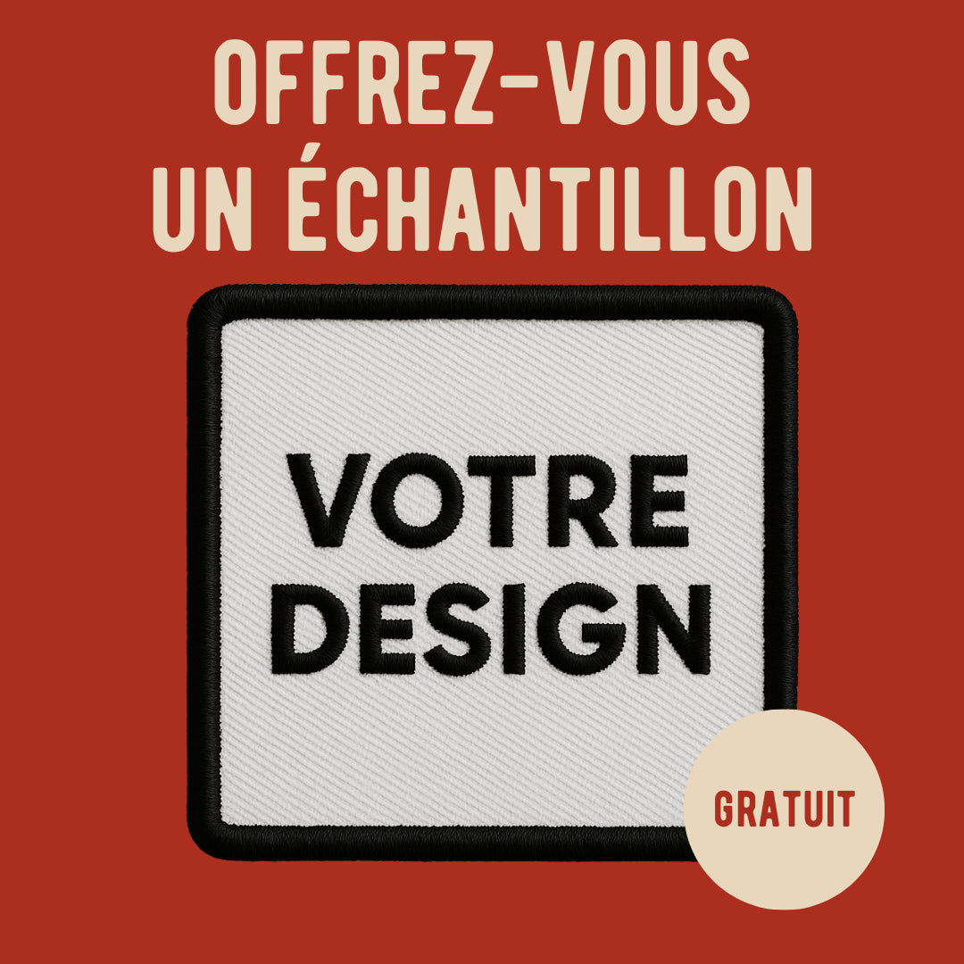 votre design en patch gratuit