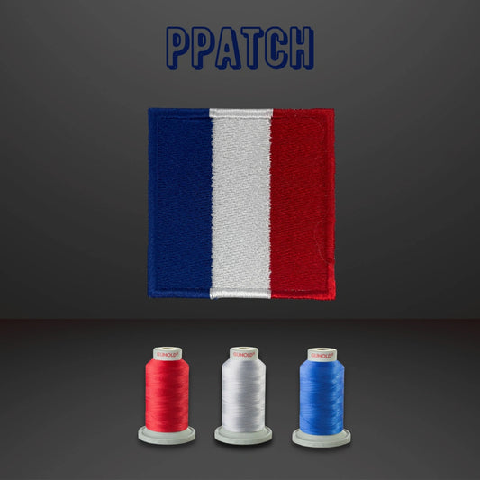 Patch drapeau France