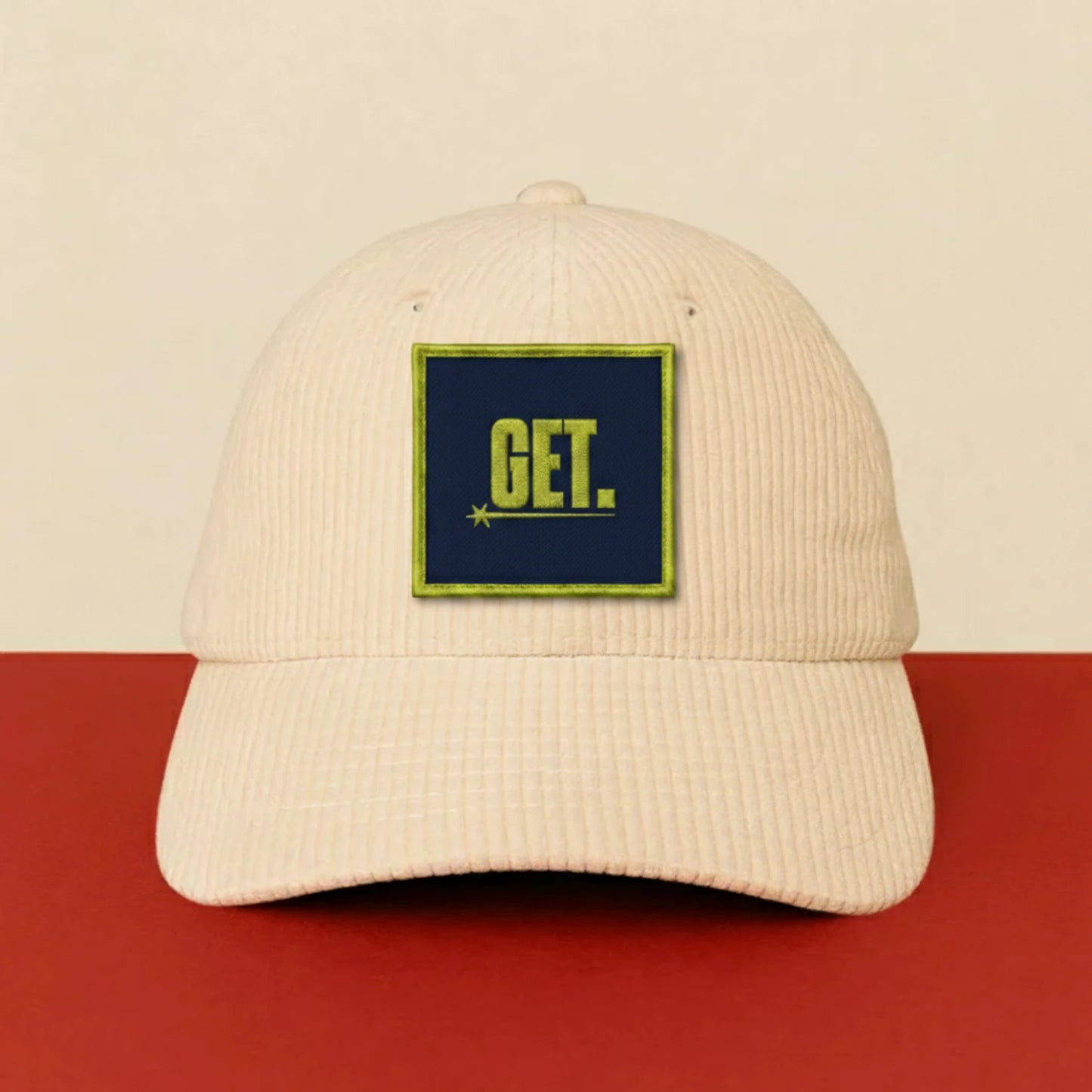 Patch GET sur casquette PPATCH velcro
