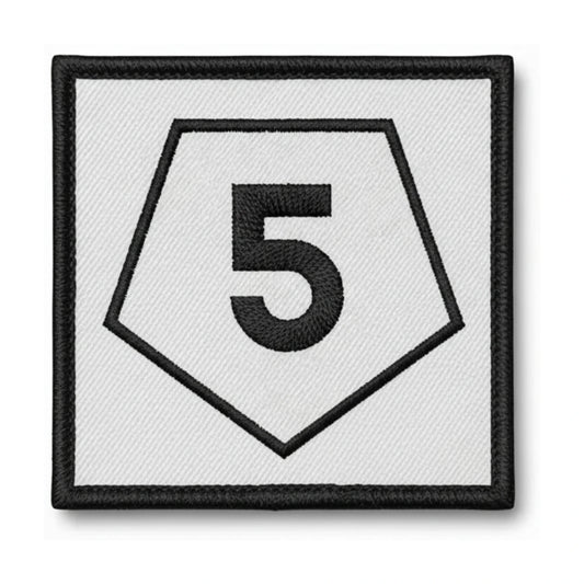 Patch brodé le five logo Sport logo