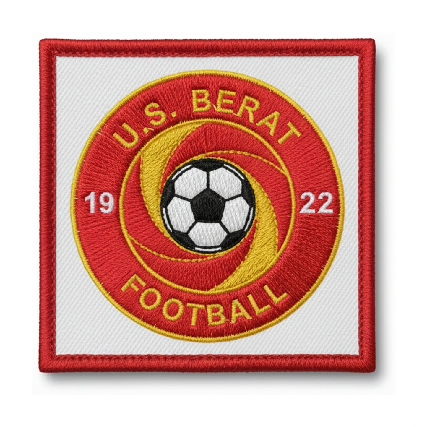 Patch brodé U. S. DE BERAT Football logo