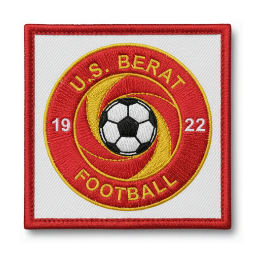 Patch brodé U. S. DE BERAT Football logo
