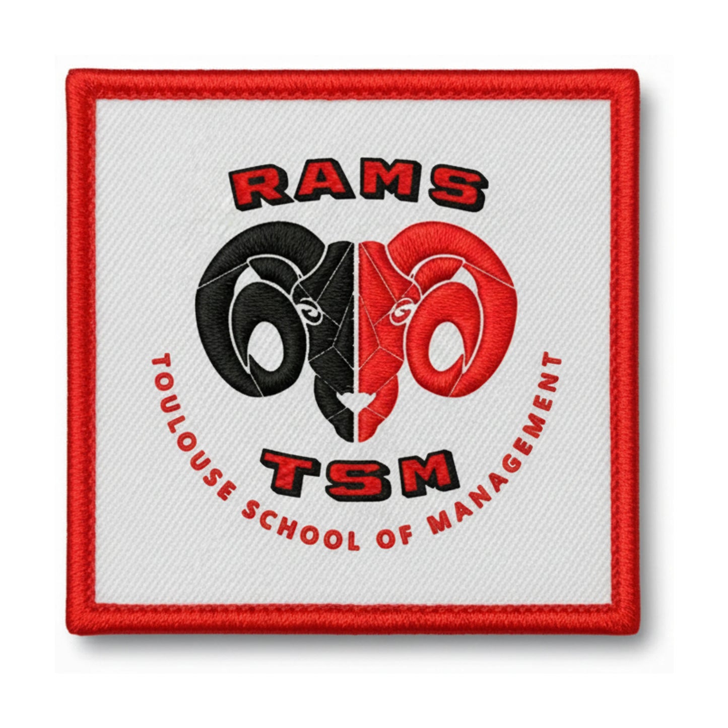 Patch brodé rams toulouse Sport logo