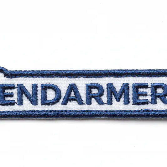 Patch Brodé Gendarmerie 6.5 cm | PPATCH - Patch brodé personnalisé
