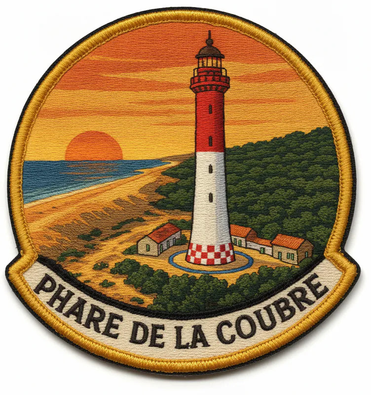 Patch Brodé La coubre 10 cm | PPATCH - Patch brodé personnalisé