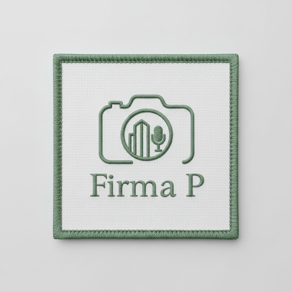 Patch Brodé Firma P - Patch brodé personnalisé