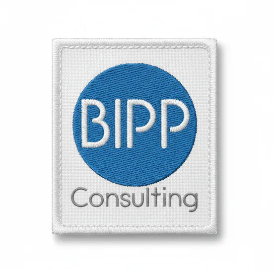 Patch Brodé BIPP Consulting | PPATCH - Patch brodé personnalisé
