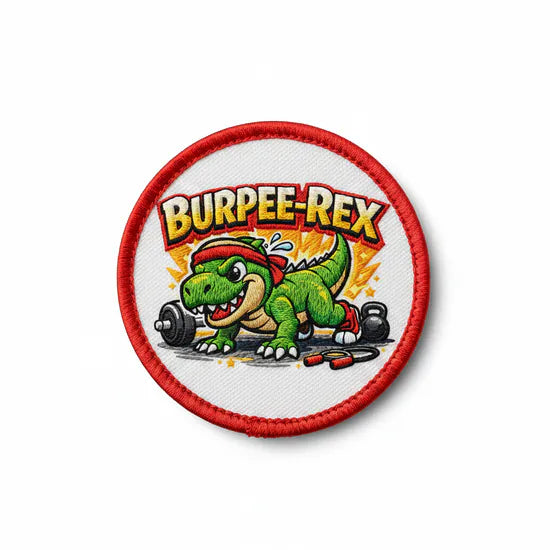 Patch Brodé BURPEE-REX | PPATCH - Patch brodé personnalisé