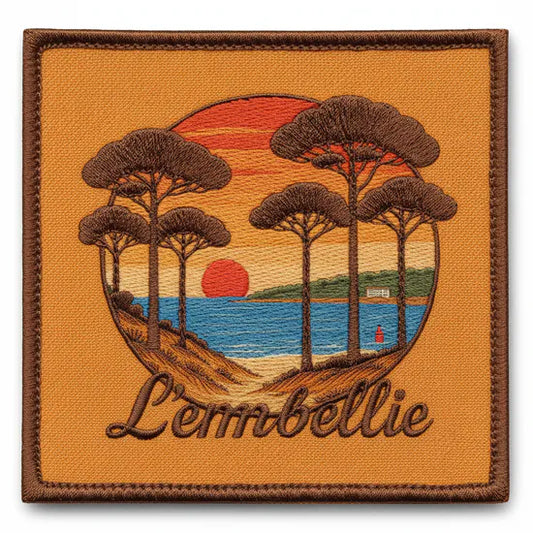 Patch Brodé L'embellie 10 cm | PPATCH - Patch brodé personnalisé