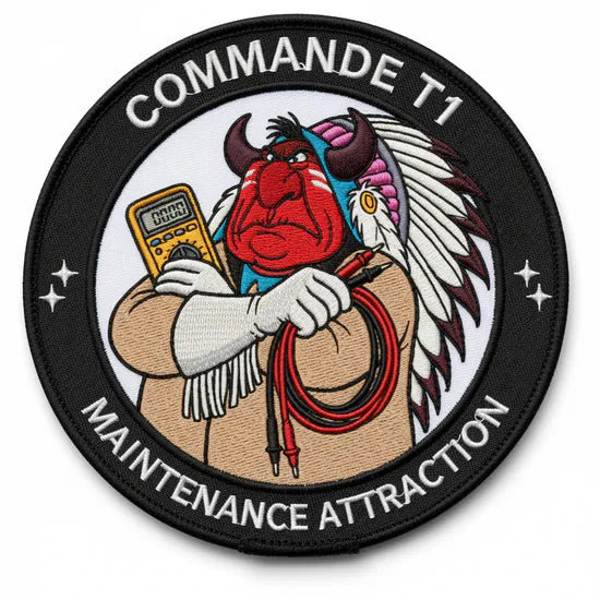 Patch Brodé COMMANDE T1 | PPATCH - Patch brodé personnalisé
