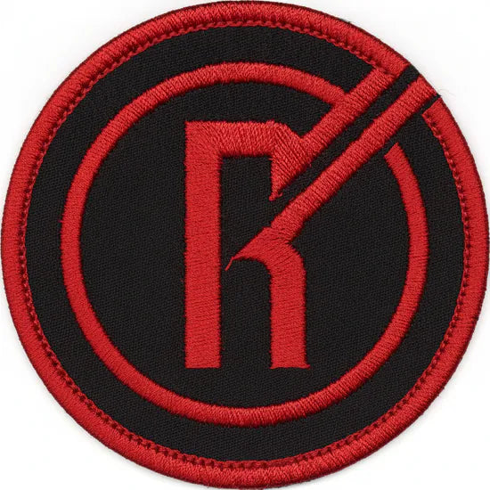 Patch Brodé RageQuit 7 cm | PPATCH - Patch brodé personnalisé