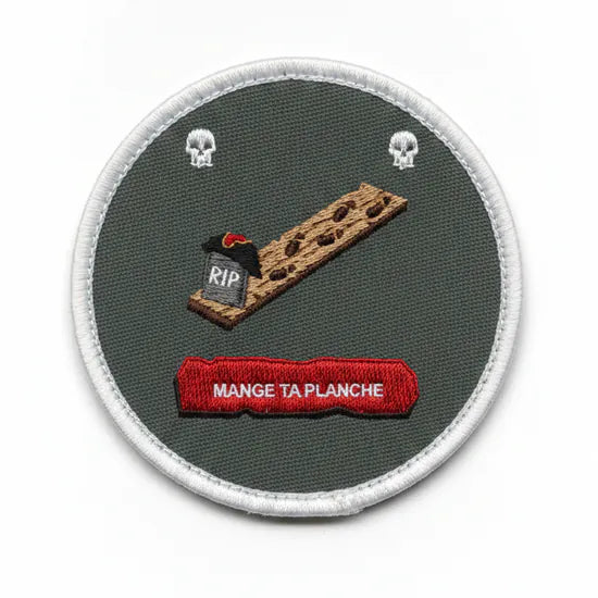 Patch Brodé Personnalisé 6.5 cm | PPATCH - Patch brodé personnalisé