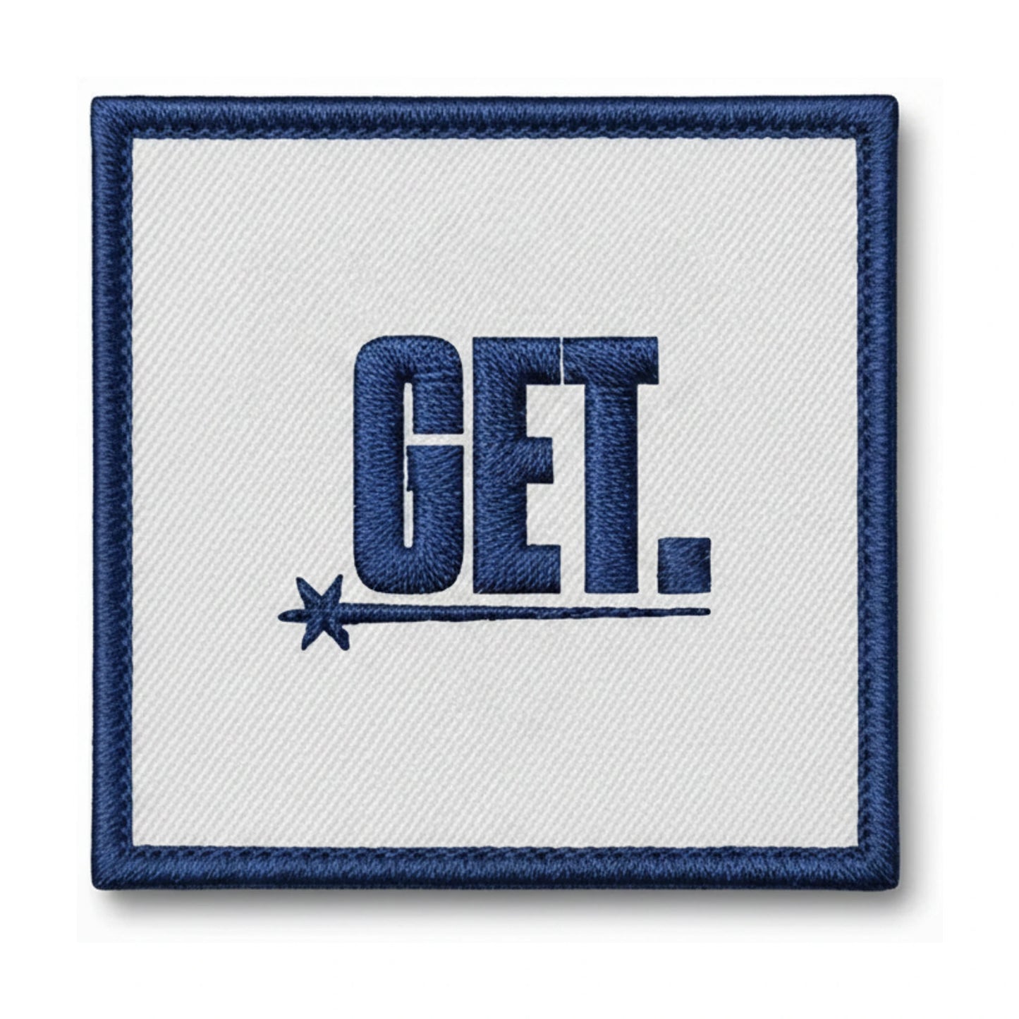 Patch GET Blanc × Marine GET