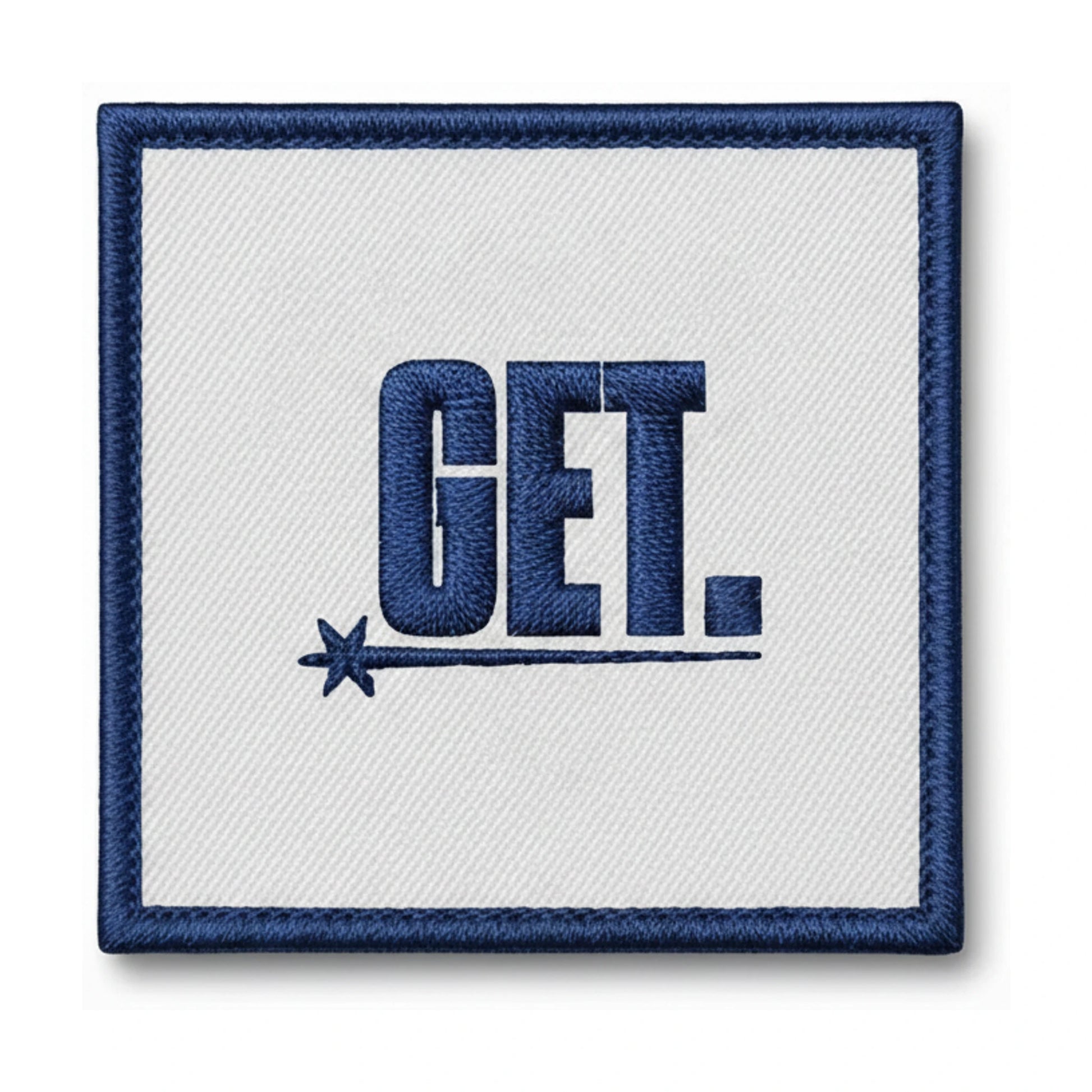 Patch GET Blanc × Marine GET