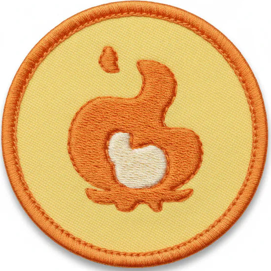 Patch Brodé Team Instinct 6.5 cm | PPATCH - Patch brodé personnalisé