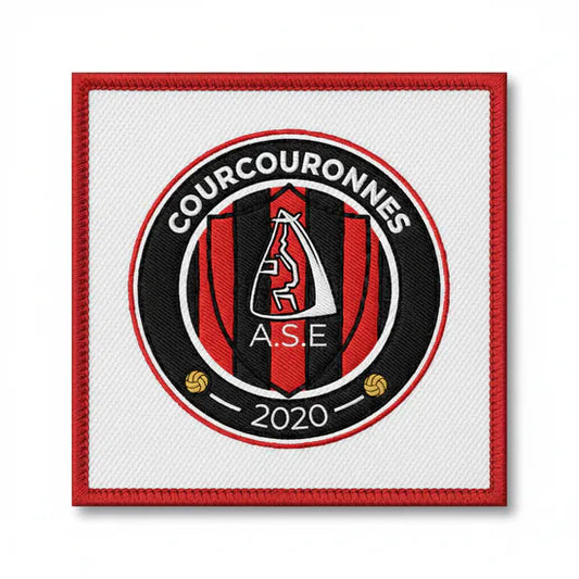 Patch Brodé ASSOCIATION SPORTIVE EVRY COURCOURONNES | PPATCH - Patch brodé personnalisé