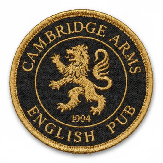 Patch Brodé Cambridge Arms 7 cm | PPATCH - Patch brodé personnalisé