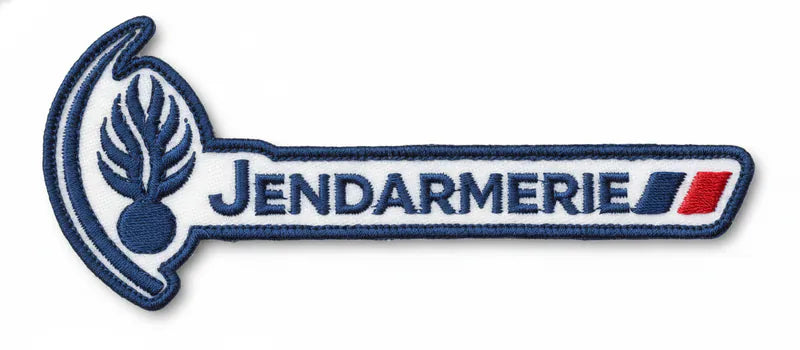 Patch Brodé Jendarmerie 6.5 cm | PPATCH - Patch brodé personnalisé