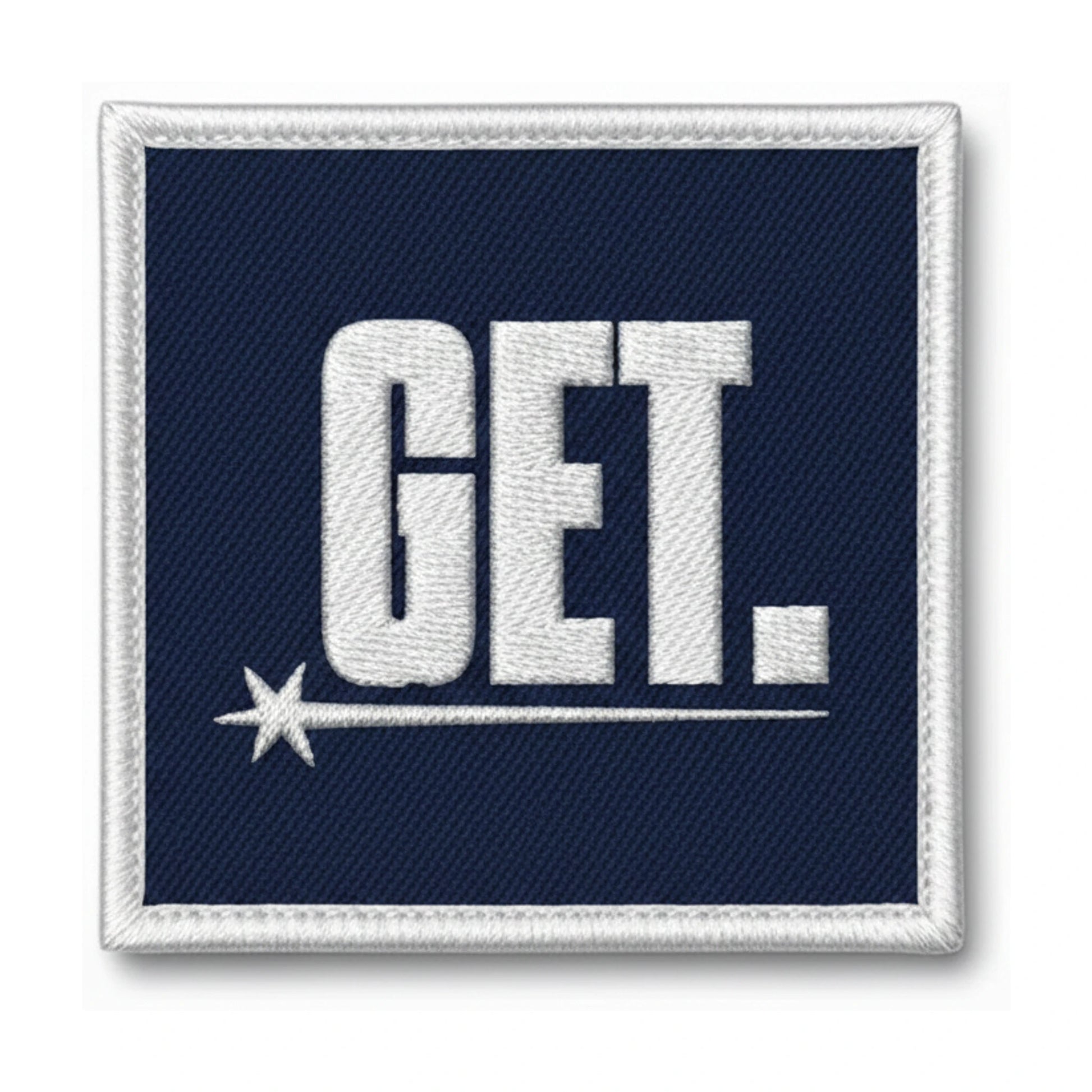 Patch GET Marine GET × Blanc