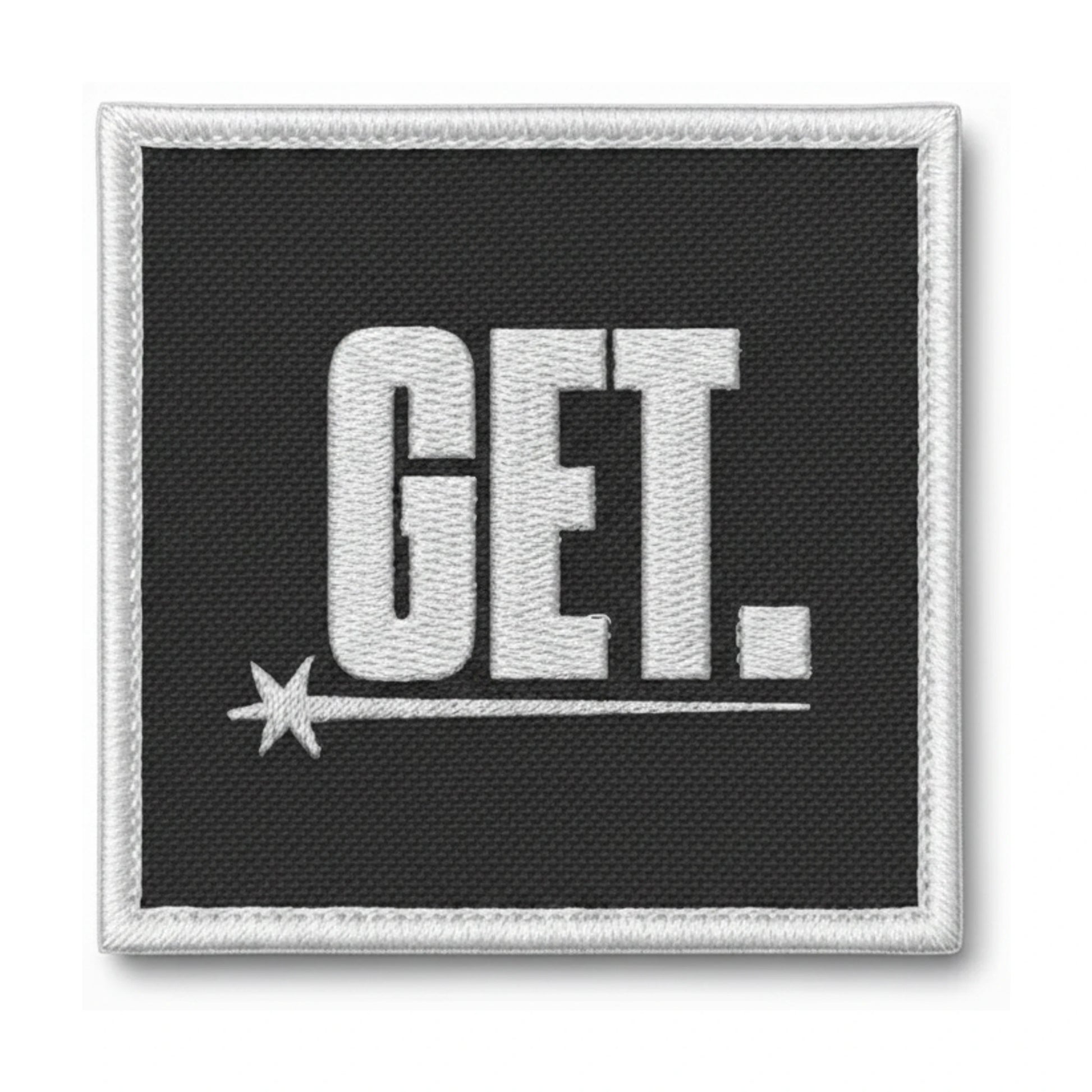 Patch GET Noir × Blanc